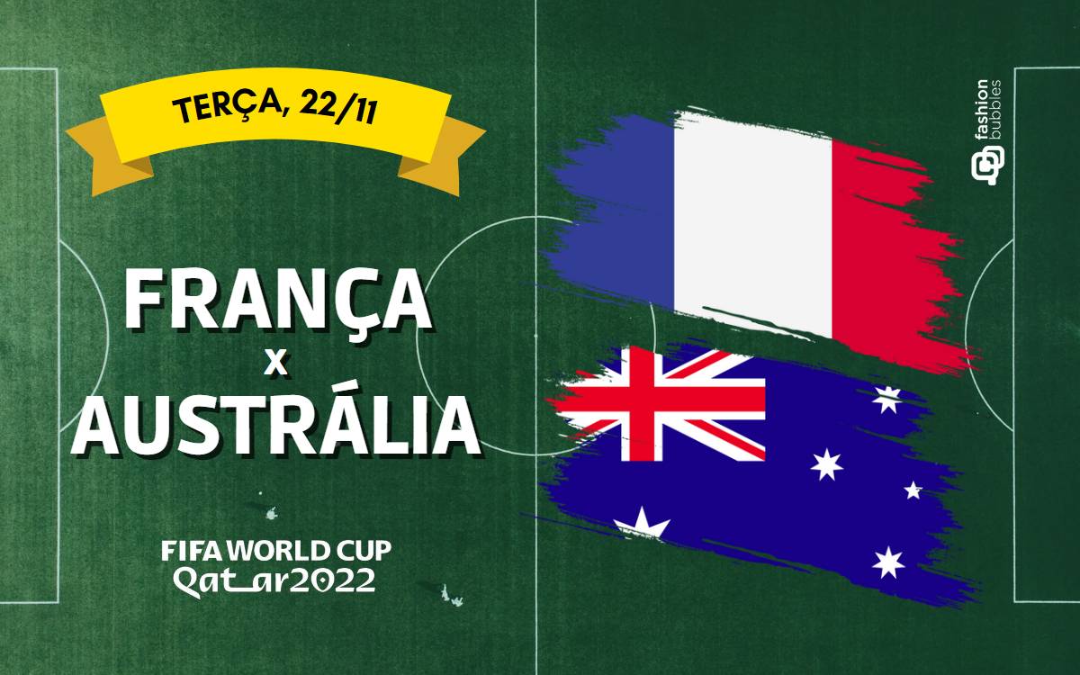 Copa Do Mundo 2022: o programa para terça-feira 22 de Novembro com França-Austrália