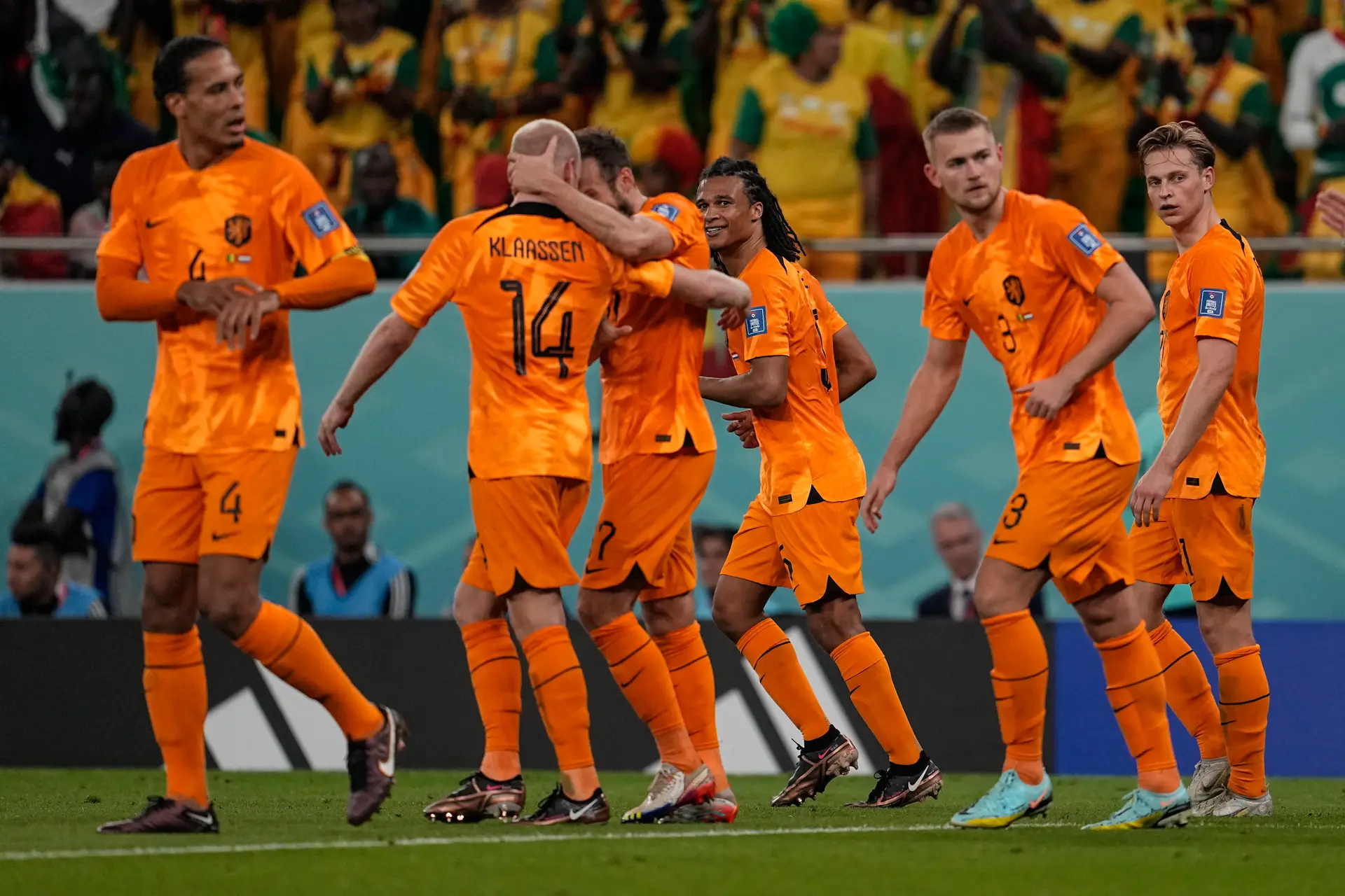 Futebol/Copa do Mundo: Os Países Baixos venceram o Senegal por 2-0