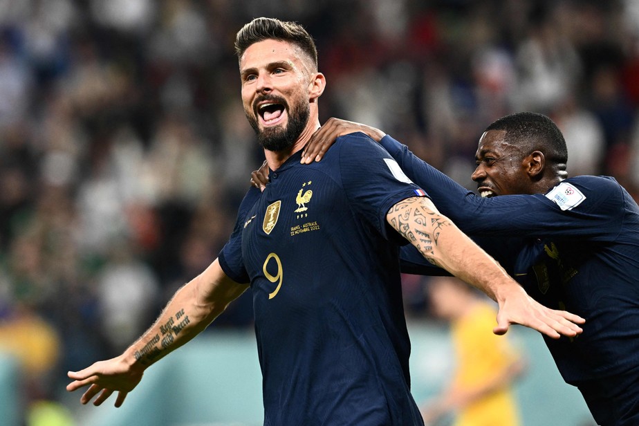 Futebol/Copa Do Mundo: Giroud desencanta em Copa e empata com Henry na artilharia histórica da França