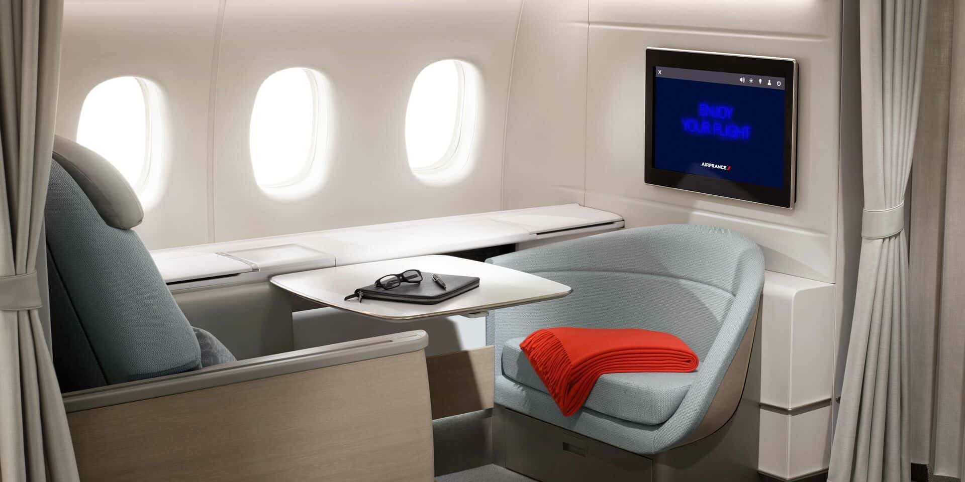 VIAGENS: A primeira classe da Air France, a cabine mais elegante para viajar em todo o mundo