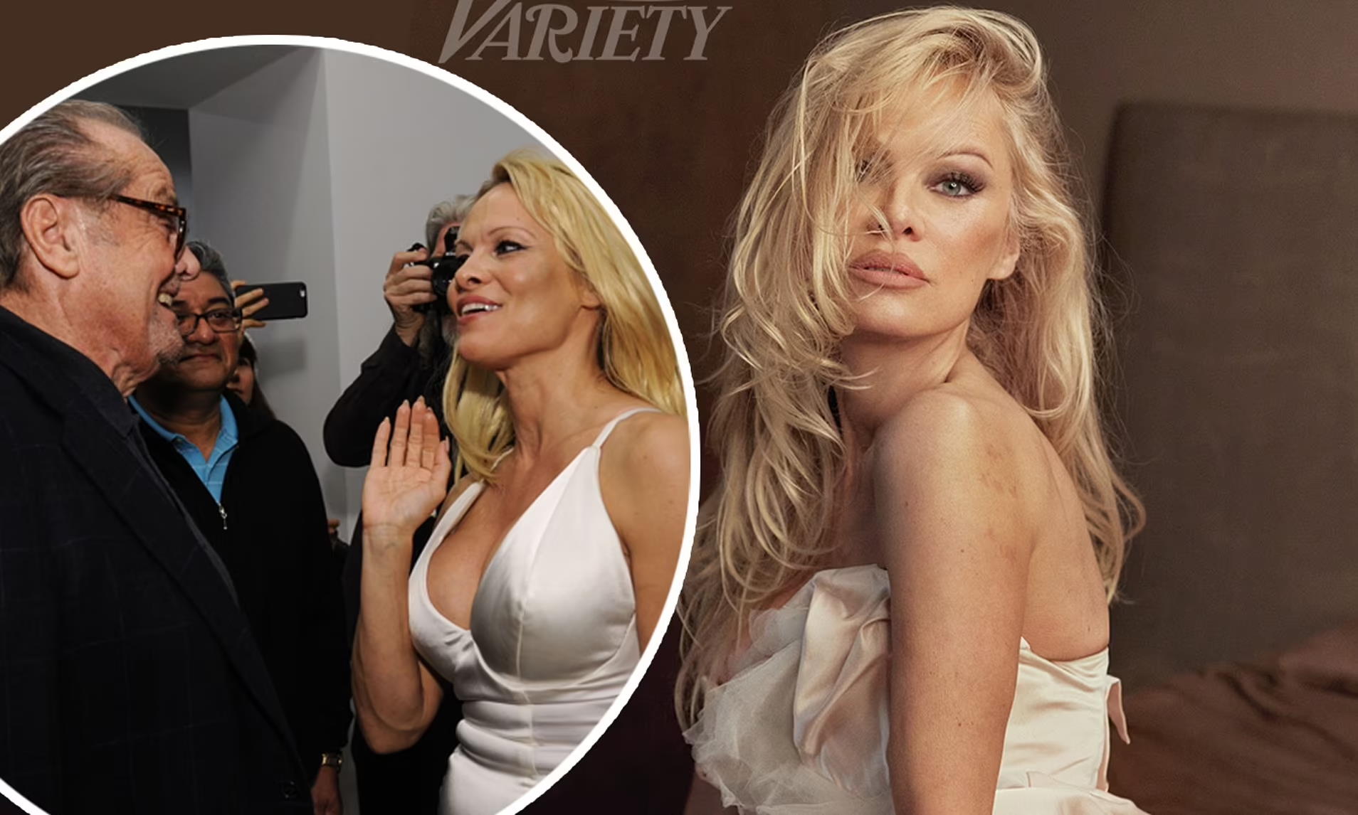 Celebridades: Jack Nicholson e o trio da casa de banho, a incrível anedota de Pamela Anderson