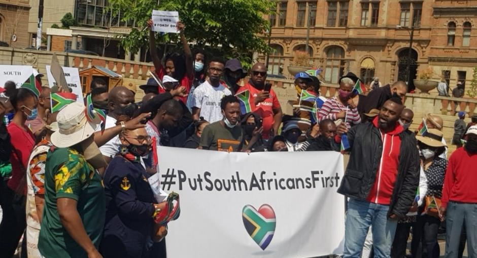 África do Sul : 87 pessoas presas em protestos anti-governamentais