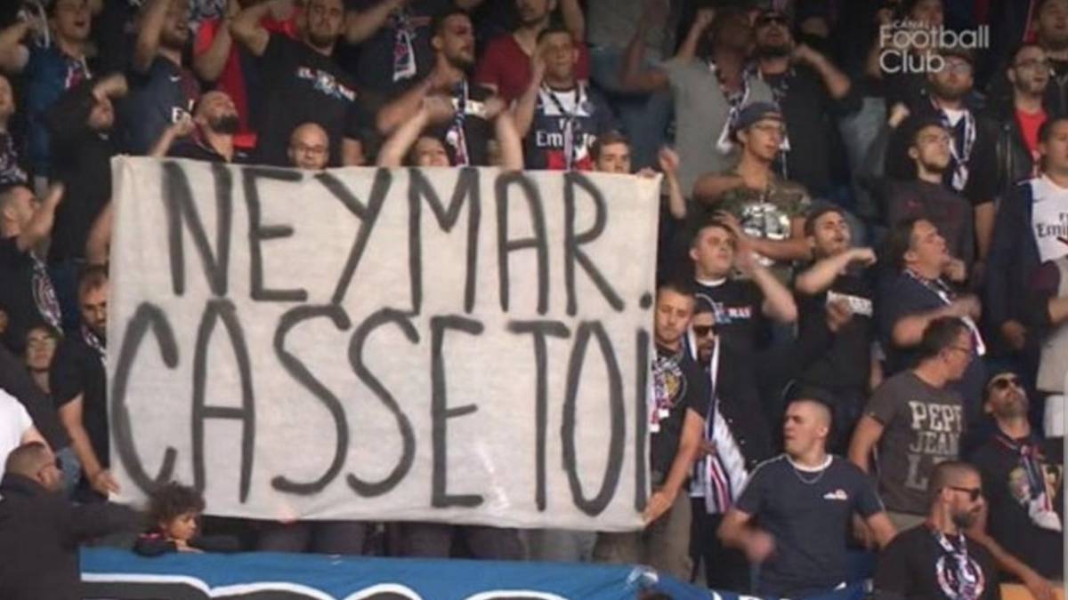 PSG: adeptos em casa de Neymar, insultos… O clube denuncia “comportamentos intoleráveis”.