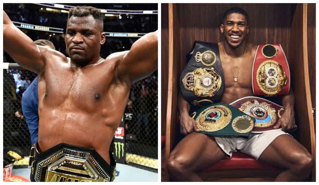 Boxe: Anthony Joshua recusa-se a lutar com Ngannou e a sua explicação surpreende