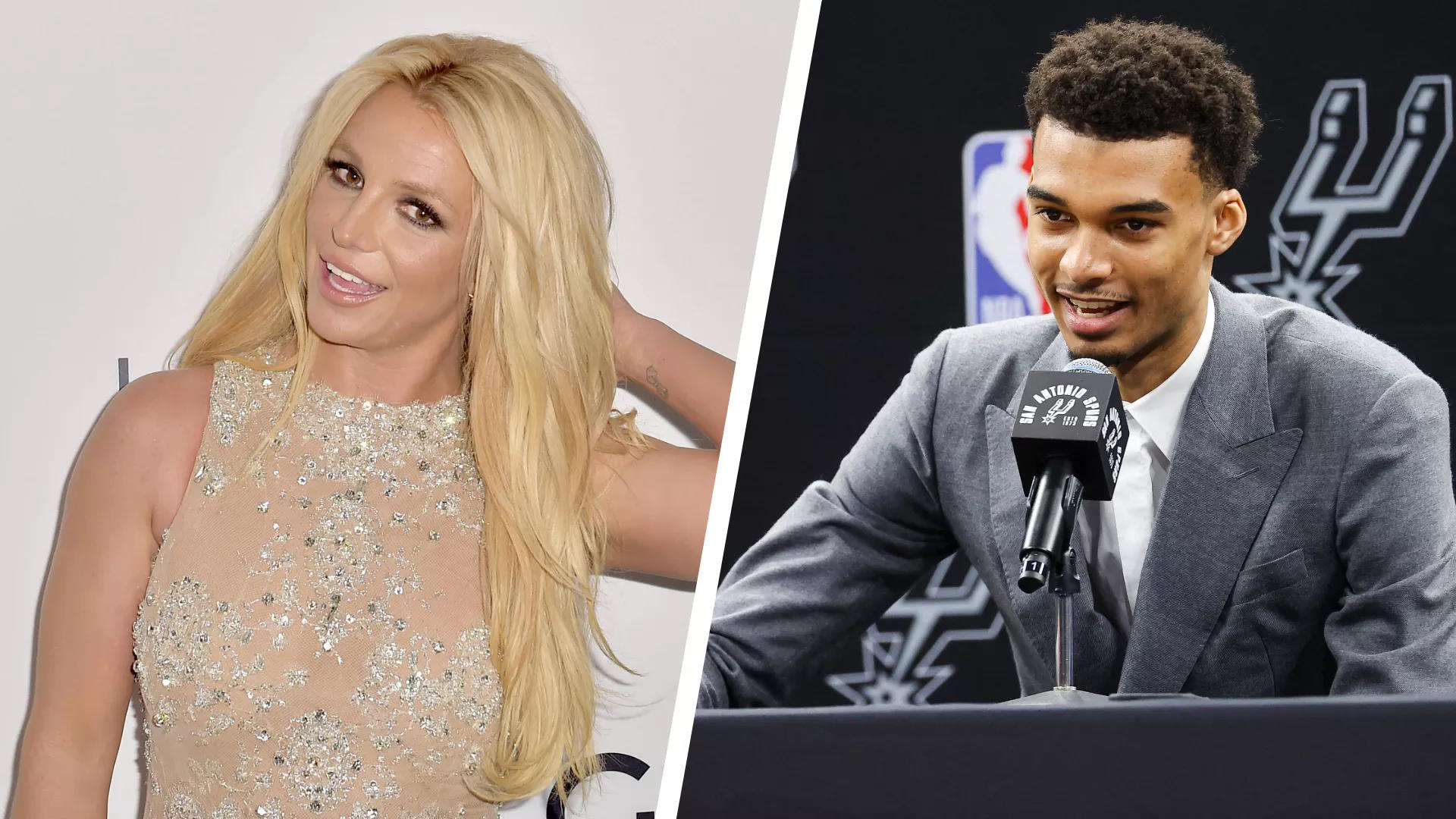 NBA: Britney Spears queria uma foto com Wembanyama e acabou agredida