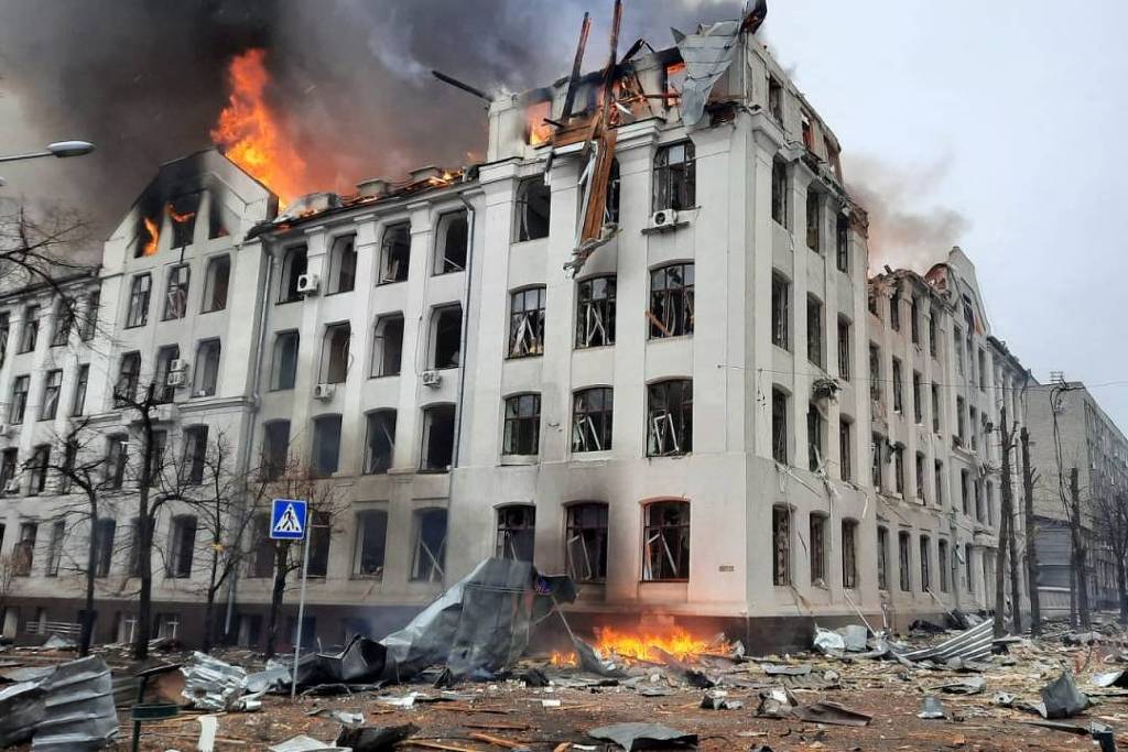 Europa/Guerra na Ucrânia: a região de Odessa é alvo de bombardeamentos pela segunda noite consecutiva