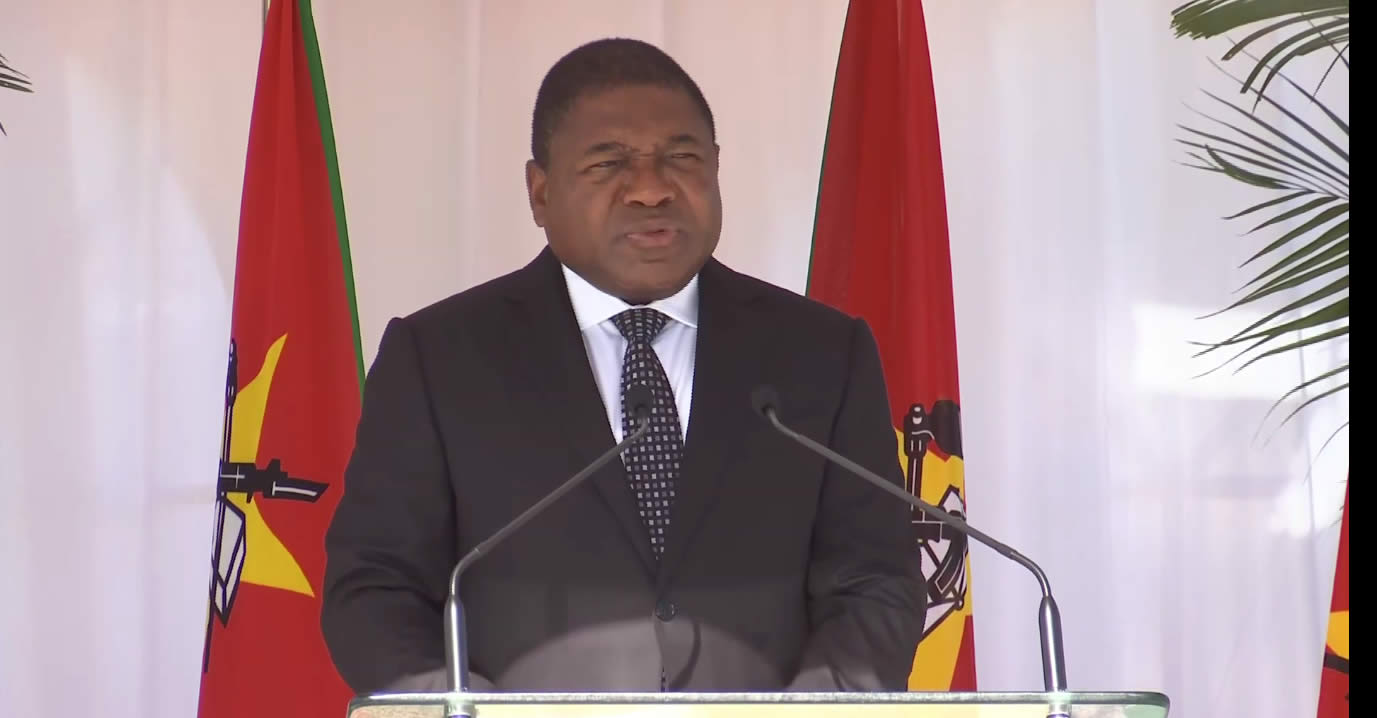 Moçambique: Presidente apela a uma “luta sem tréguas” contra o crime organizado