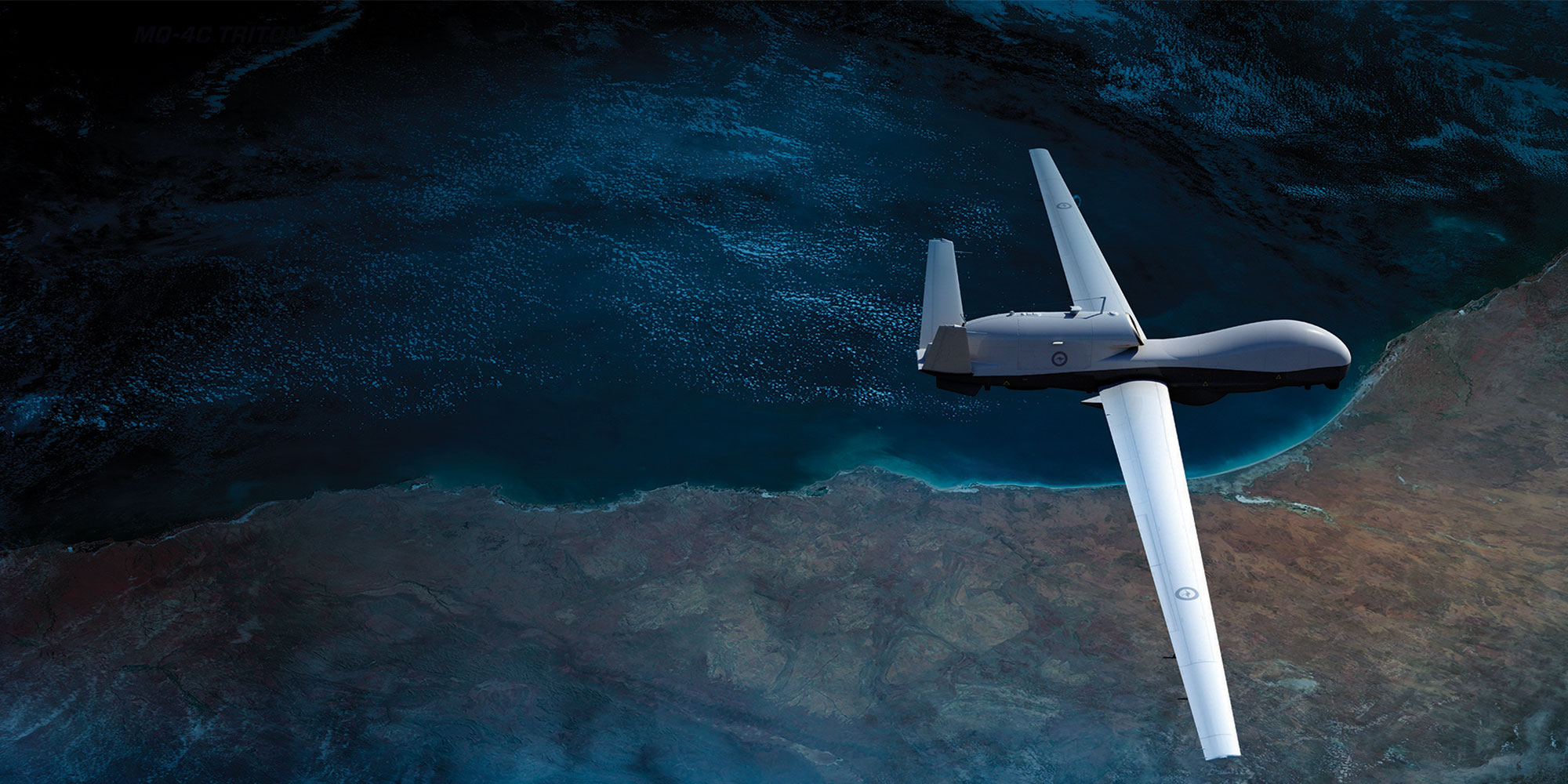 TECNOLOGIA: Apresentamos o Triton, um drone gigantesco e altamente resistente, concebido para monitorizar o Oceano Pacífico