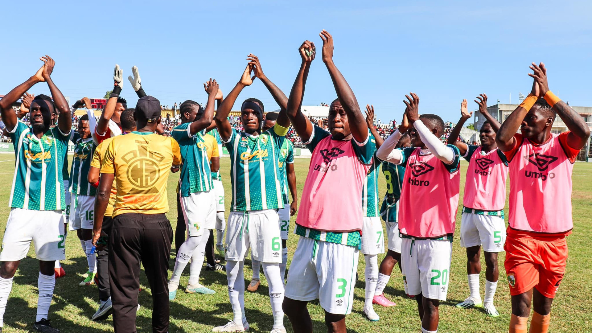 Moçambique/Futebol: Parabéns campeão,  Ferroviário do Beira vence e sagra-se campeão moçambicano de futebol