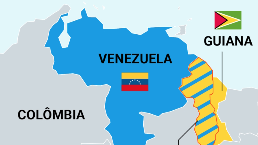 América Latina/Venezuela: Venezuela quer apropriar-se de uma fatia da Guiana