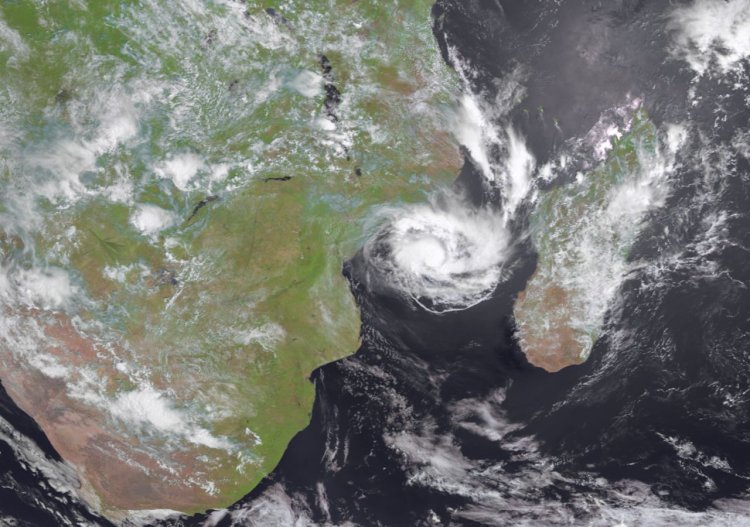 Moçambique: Formação da tempestade severa “Álvaro” no Canal de Moçambique