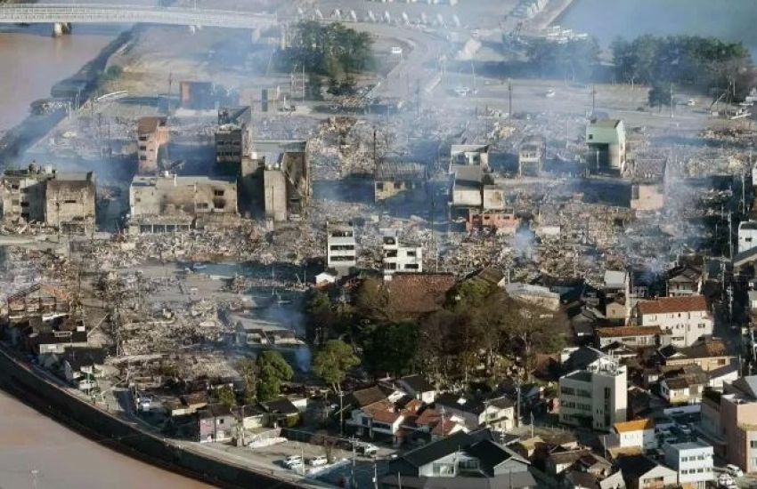 Ásia-Pacífico/Japão: Os terramotos da véspera de Ano Novo causaram 64 mortos