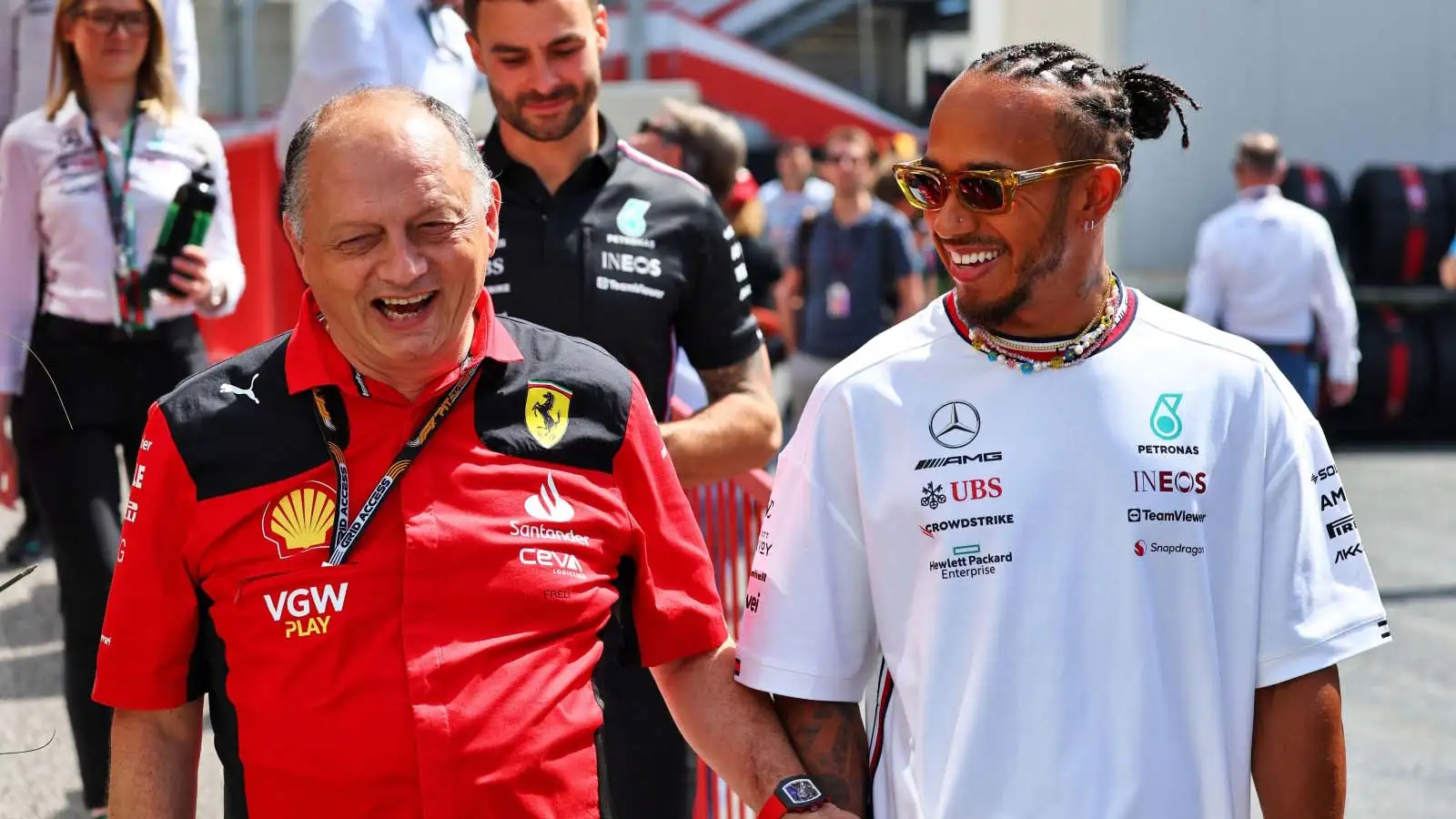 Desporto/F1: Hamilton reflecte sobre a sua decisão de se juntar à Ferrari