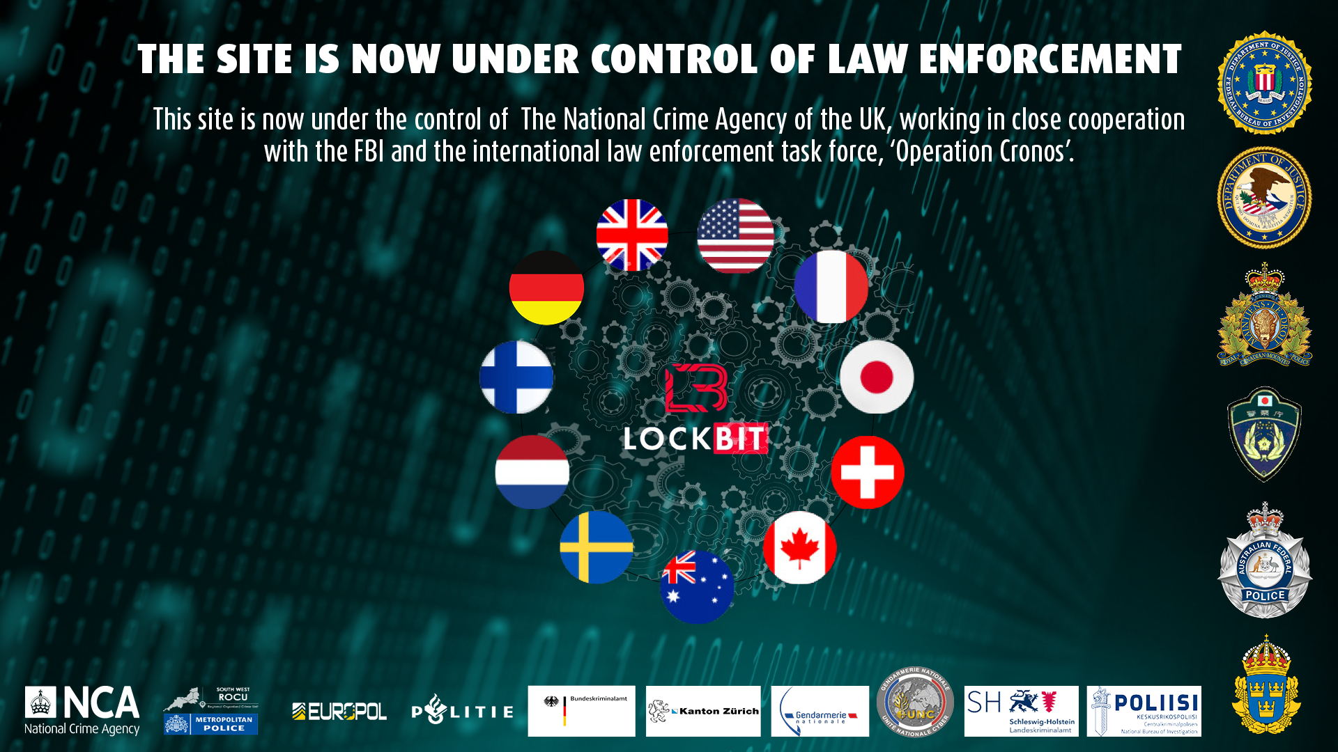 Tecnologia/crimes cibernéticos: Grupo de cibercriminalidade Lockbit é alvo de uma nova vaga de detenções