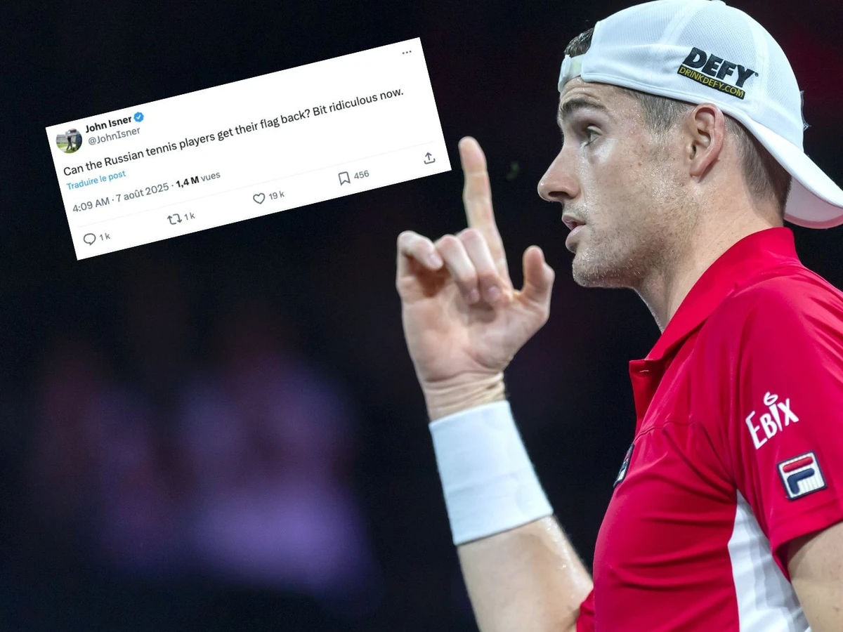 Desporto/Tênis: John Isner questiona proibição da bandeira russa na ATP/WTA e gera reação forte de ex-tenista ucraniano no front
